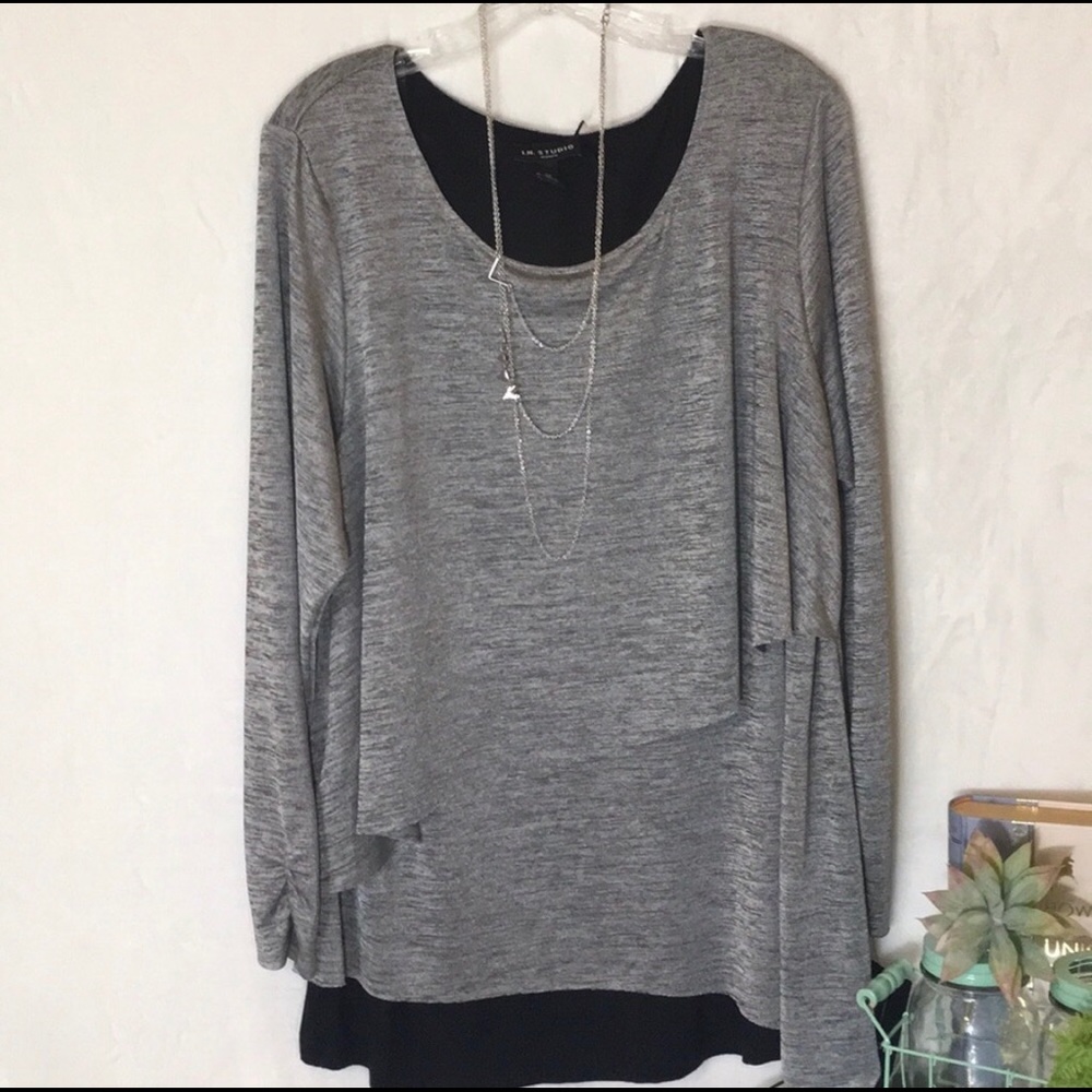 I.N. Studio Plus Size Tunic 2X